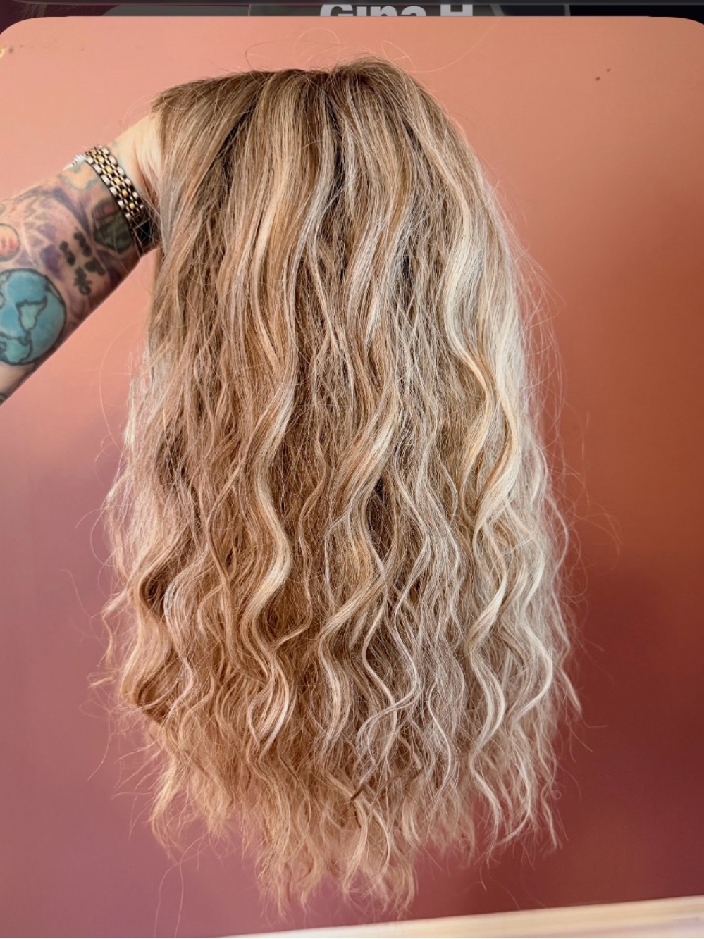 Belle Tress Rootbeer Float Blonde Twix HF wig
